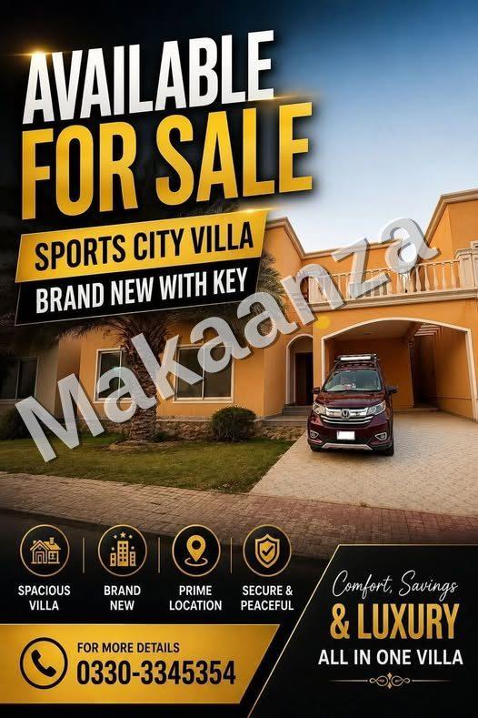 Brand New Villa available for sale