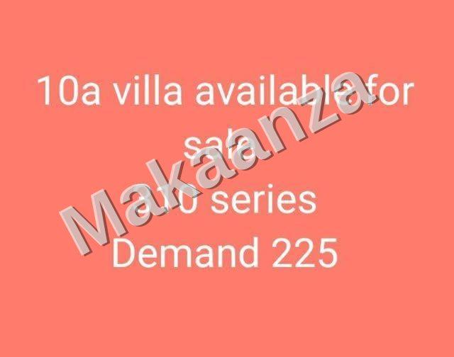 Bahria town Karachi 10a 200g villa available
